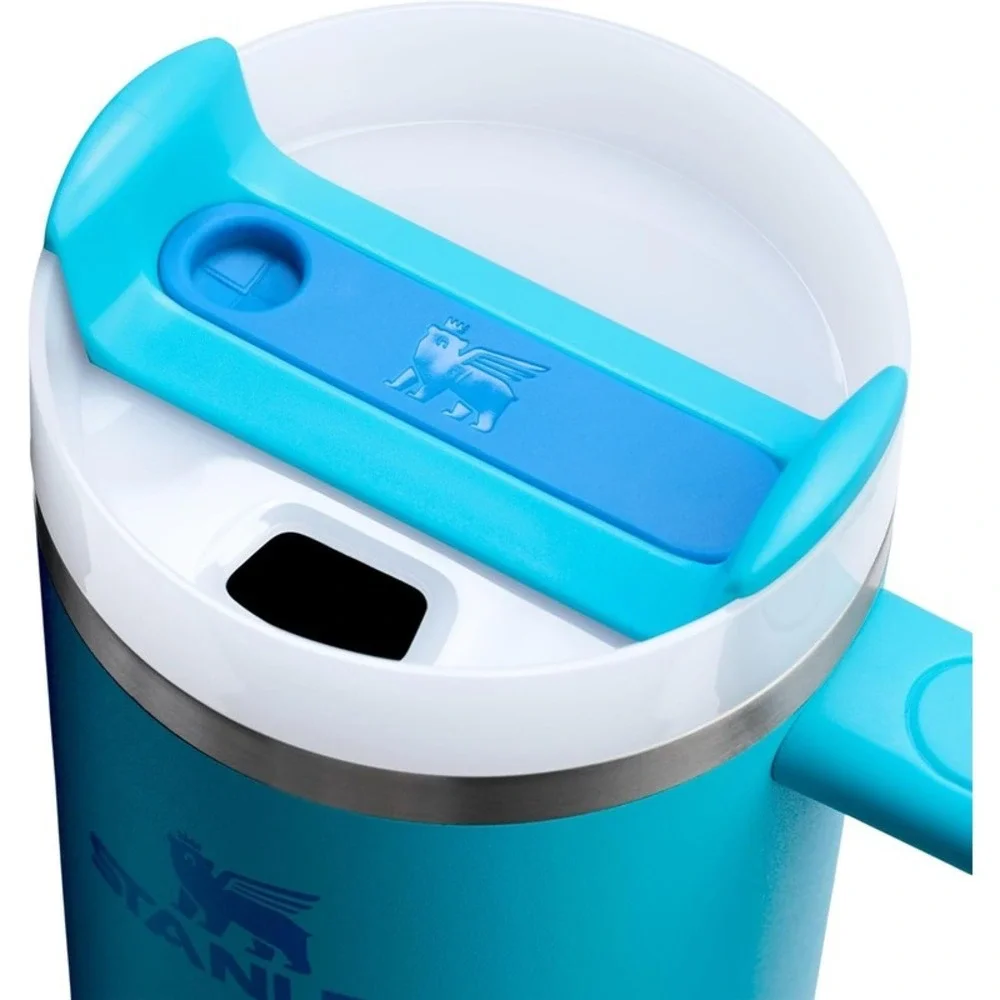 Stanley Flowstate Quencher H2.0 30 oz Tumbler Insulated Cup - Splash Blue - Picture 2 of 12